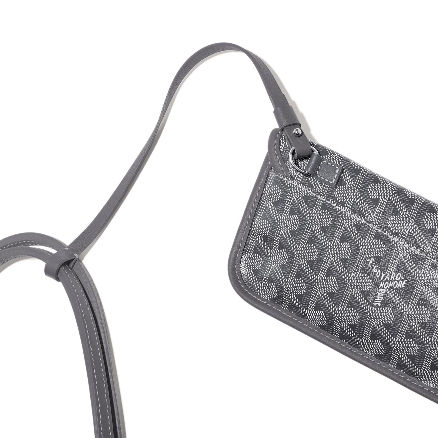 Goyard Saint Louis PM Einkaufstasche Grau