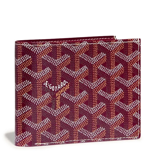 Goyard Victoire Burgunder Portemonnaie 