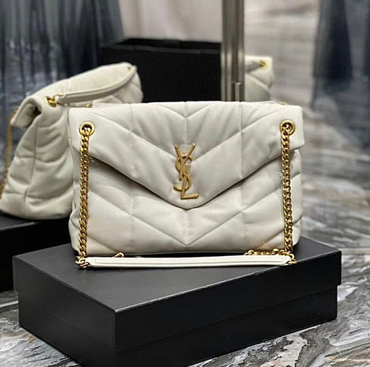 Sac Yves Saint Laurent Blanc cassé