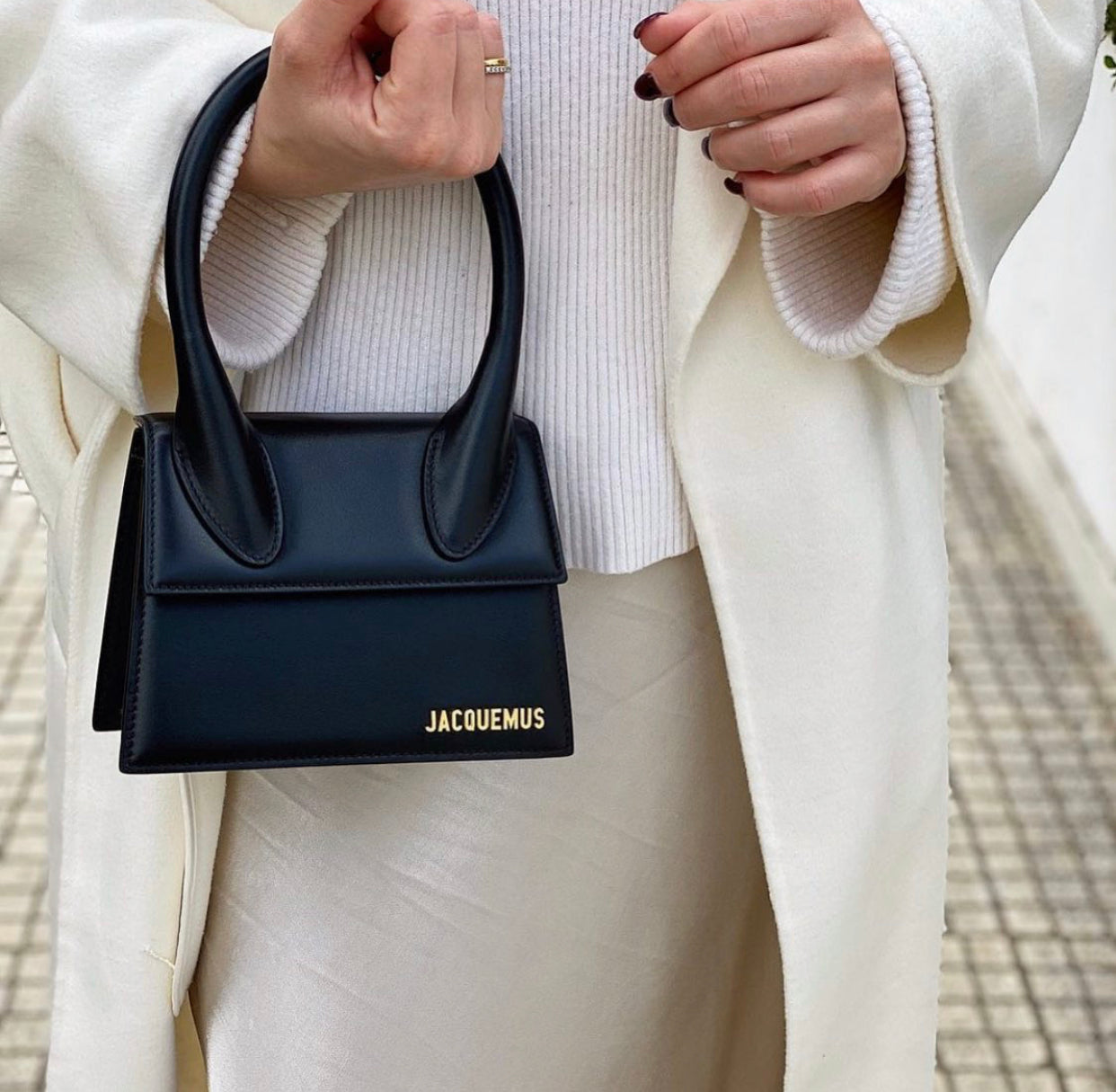 Sac Jacquemus Chiquito Moyen Noir