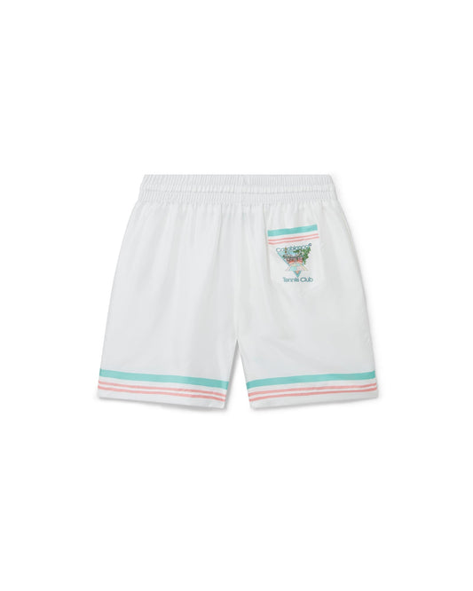 Tennis Club Icon Silk Shorts