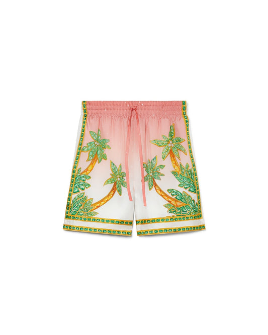 Lagos Tennis Club Silk Shorts