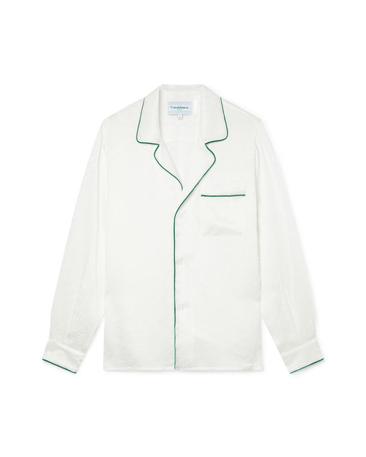 Monogram Pyjama Silk Shirt