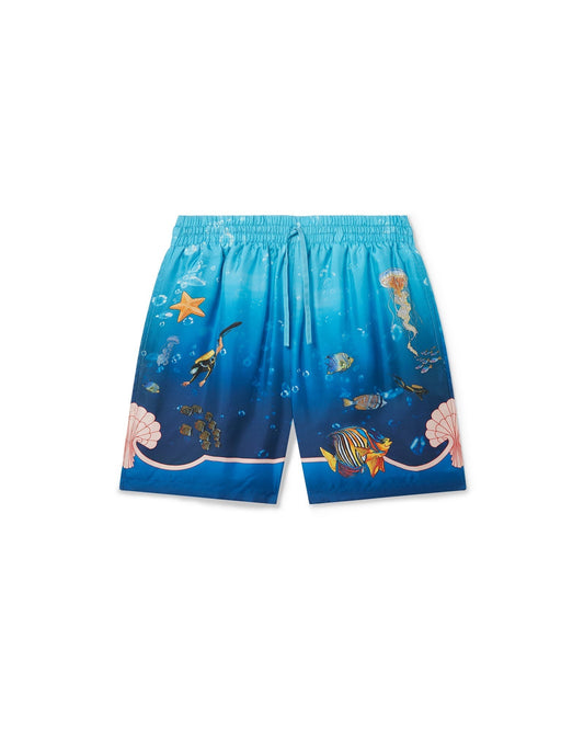 Fond Marin Silk Shorts