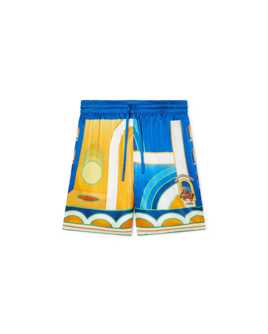 Paysage Silk Shorts