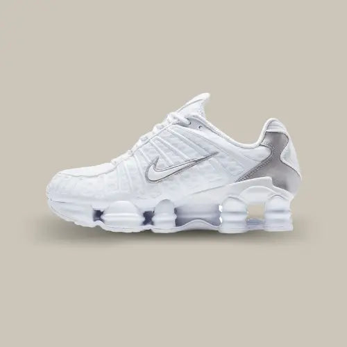 Nike Shox TL Weiß Metallic Silber 