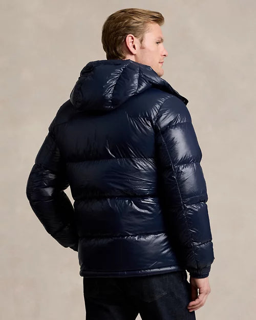 Ralph Lauren glänzende Gorham Daunenjacke