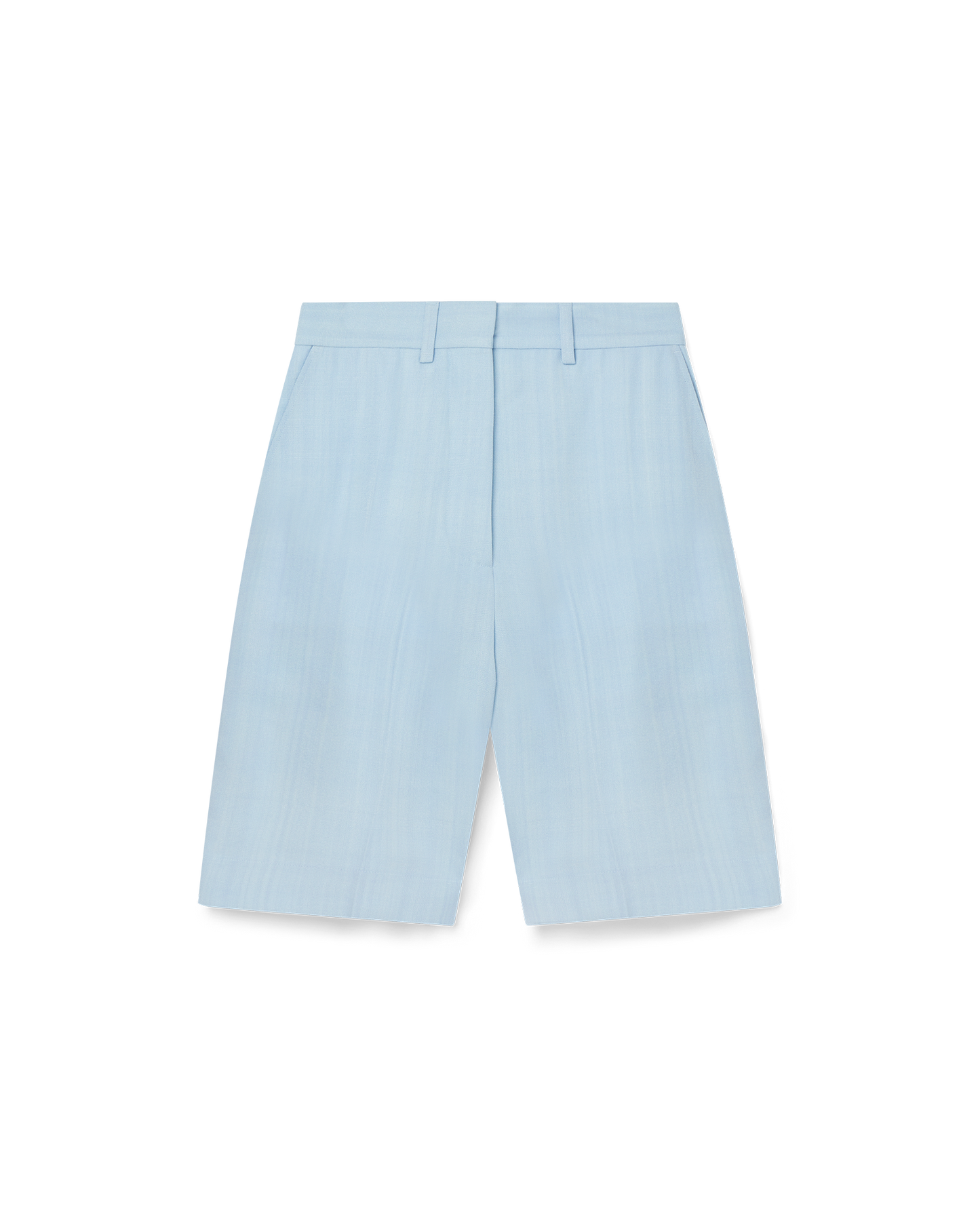 Light Blue Tailored Shorts